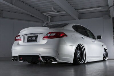 フーガ Y51 純VIP GT リアバンパー（バックフォグ付属） 塗装済み