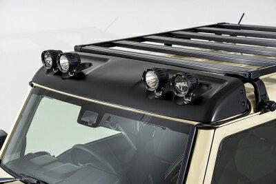 JB64W ジムニー MUDRON ADVENTURE ARMY クワッドフロントルーフ 素地