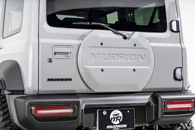 JB74W ジムニーシエラ MUDRON SPORT スペアタイアレス ゲートカバー ワイパー付仕様 塗装済