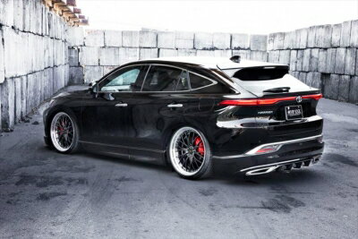 80 ハリアー 純VIP EXE リアゲートスポイラー 塗装済