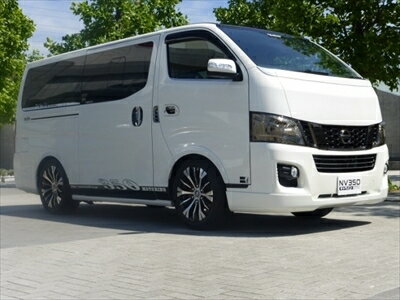 NV350キャラバン Fハーフスポイラー2 素地 塗装済み