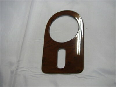 デュアリス 3Dインテリアパネル AWDスイッチ部分 茶木目