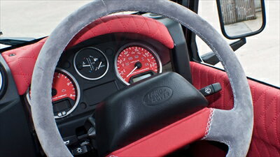 LAND ROVER DEFENDER Color Red Speed And Rev Counter Facia