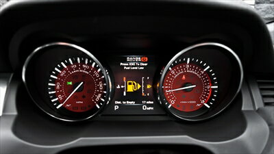 RANGE ROVER EVOQUE Speed＆Rev Counter Dials In Red (MPH)