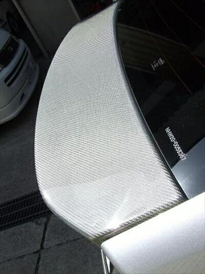 プリウス 20系 リアウィング ツーリンググレード用 (シルバーカーボン) 取付込