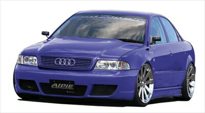 AUDI A4 8D 前期 フロントバンパー 塗装取付込