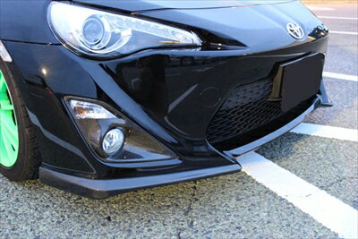 86 ZN6 フロントセンターリップ カーボン製 クリア塗装済み