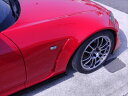 S2000 AP1/2 ワイドフロントフェンダー片側約30mm FRP製黒ゲルコート仕上げ 塗装済み