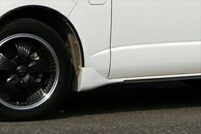 ハイエース TRH200/KDH2## 標準ボディ 3型 Savant スプラッシュガード 塗装済タイプ カラー ホワイト(NO.058）
