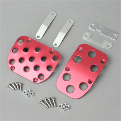 ジムニーシエラ JB43 アルミペダルセット”ググッとくん スリム”ジムニーAT車専用 レッド