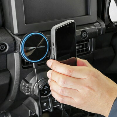 JB64W ジムニー マグチャージ スマートフォンホルダー / ジムニー専用 インテリアパネルセット