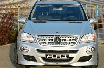 BENZ W164 ML フロントスポイラー用ランプセット Set 1 取付込