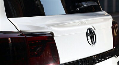 200ZX ランドクルーザー URJ202W BLACK LABEL リアゲートスポイラー FRP 塗装済み