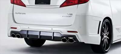 アルファード ANH20/25W 後期 Sグレード SPORTS-SPEC LINE マフラー リアピース デュアル左右出し 取付込