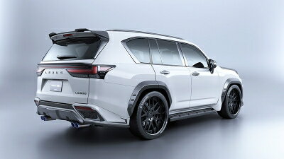 LEXUS LX600 F-SPORT BLACK LABEL リアルーフスポイラー FRP 塗装取付