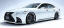 LEXUS LS500/500h 50系 前期 ~2020/10 BLACK LABEL フロントアンダースポイラー F SPORTバンパー用 カーボン製 クリア塗装済(2)