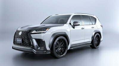 LEXUS LX600 F-SPORT BLACK LABEL オーバーフェンダーキット +50mm カーボン 塗装取付