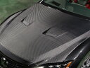 LEXUS LS500/500h 50系 後期 2020/11~ Fスポーツ BLACK LABEL ボンネット フード カーボン クリア塗装取付