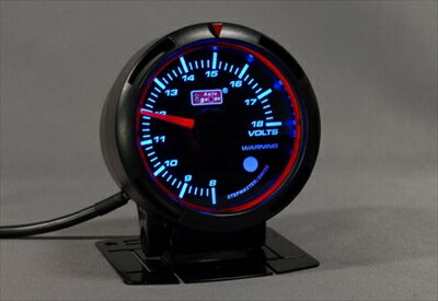 RSM series ワーニング 電圧計 エンジェルリング ブルー/ホワイト 本体直径：60mm