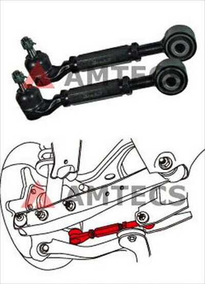 インプレッサ WRX STI GVB/GVF リアトー調整式フロントラテラルリンク (67655)