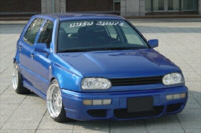 Golf 3 ライトウエイトボンネット FRP 塗装済み