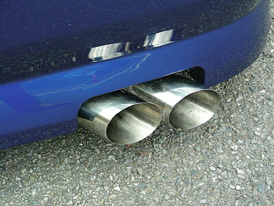 ist NOMAL COVERED SLASH MUFFLER 取付込