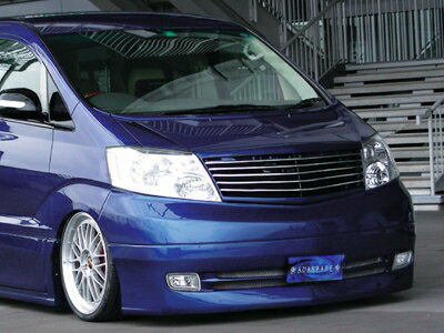 アルファード Volker ボンネットスポイラー 塗装済み