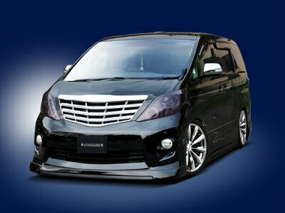 アルファード 20系 前期 Sグレード ADESSO フロントハーフスポイラー オールFRP 塗装済み