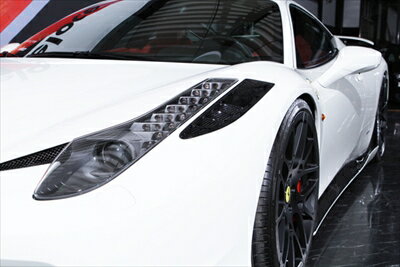 Ferrari 458 Italia フロントフェンダーダクト FRP 塗装済み