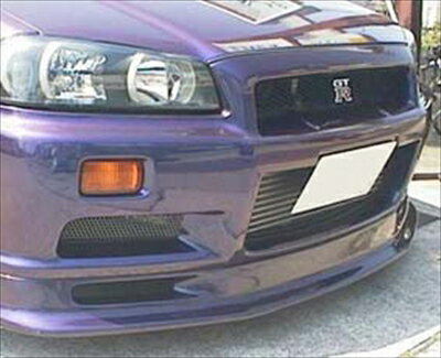 BNR34 オプションディフューザーアンダーパネルNo.2 カーボン 取付込