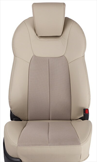 クラウンマジェスタ 170系 (後部座席背もたれ一体型) シートカバー エアーメッシュ カラー：ニューベージュ