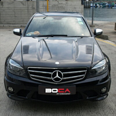 BENZ C-Class W204 C63 Vented Type-I Carbon Hood