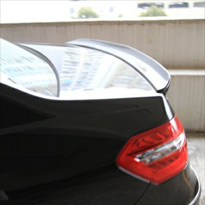 BENZ W212 E63 Big Carbon Trunk Spoiler クリア塗装済み