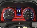 NV350キャラバン E26 標準ボディ メーターカスタムパネル カラー：赤シボ