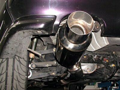 BCNR33 Burn Outマフラー メイン 90　テール 130 取付込