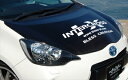 アクア NHP10 INTERCROSS カーボンボンネット タイプ1 素地 取付込