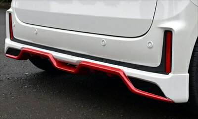 MK53S スペーシア カスタム リアアンダースポイラー FRP製 塗装取付込