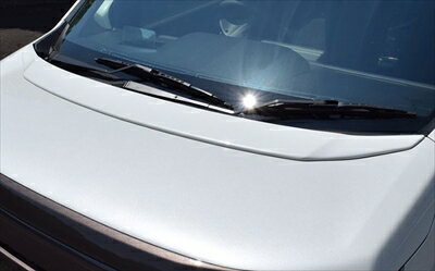 ワゴンR MH55S FZグレード ボンネットスポイラー FRP製 単色塗装済 ピュアホワイトパール(ZVR)