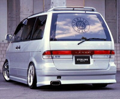 LARGO W30 OVAL MUFFLER (180×80Φ) 取付込