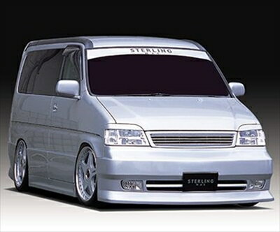 STEPWGN RF1/2 V2 FRONT BUMPER SPOILER 塗装取付込