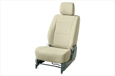 JF1/JF2 N-BOX カスタム シートカバー カジュアル パンチングタイプ 1台分セット ライトベージュ (アイ..