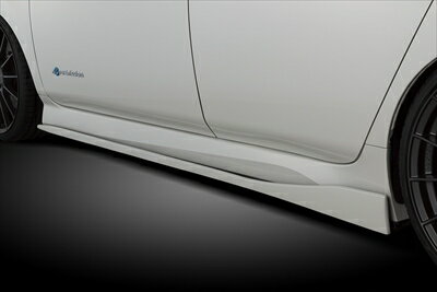 リーフ ZE1 AERO SPEED R-Concept サイドスカート 塗装取付込