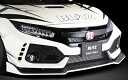 シビック TYPE R FK8 フロントリップスポイラー FRP製 塗装取付込(2)