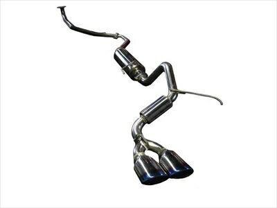 N-BOXカスタム JF3 2WDターボ車 無限エアロ装着車専用 NUR-SPEC VSR マフラー(2)