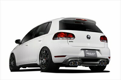 VW GOLF GTI VI 1KCCZ (09/09-) ディフューザー カーボン製 クリア塗装済み