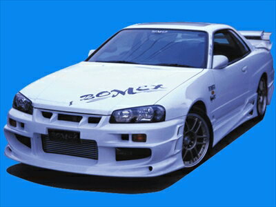 R34 GT 前期 フロントバンパースポイラー ビックマウス