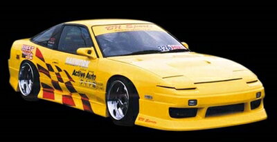 180SX T-III フロントバンパー 塗装取付込