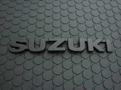 スズキ ジムニーJB64/74W REAR「SUZUKI」EMBLEM（マットブラック）