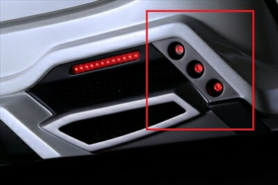 アルファード 30系 GALAXY リアバンパー専用LEDサイドバックマーカー (丸型)