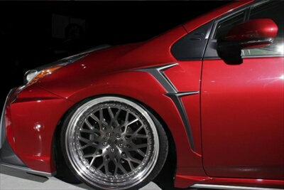 プリウス 50系 前期 GALAXY フロントフェンダーキット 塗装済み